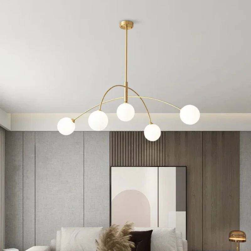 Modern minimalist LED pendant light for elegant interiors