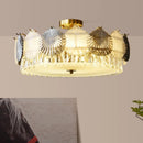 Modern French crystal LED designer chandelier