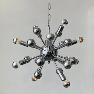 Medieval vintage atomic pendant chandelier