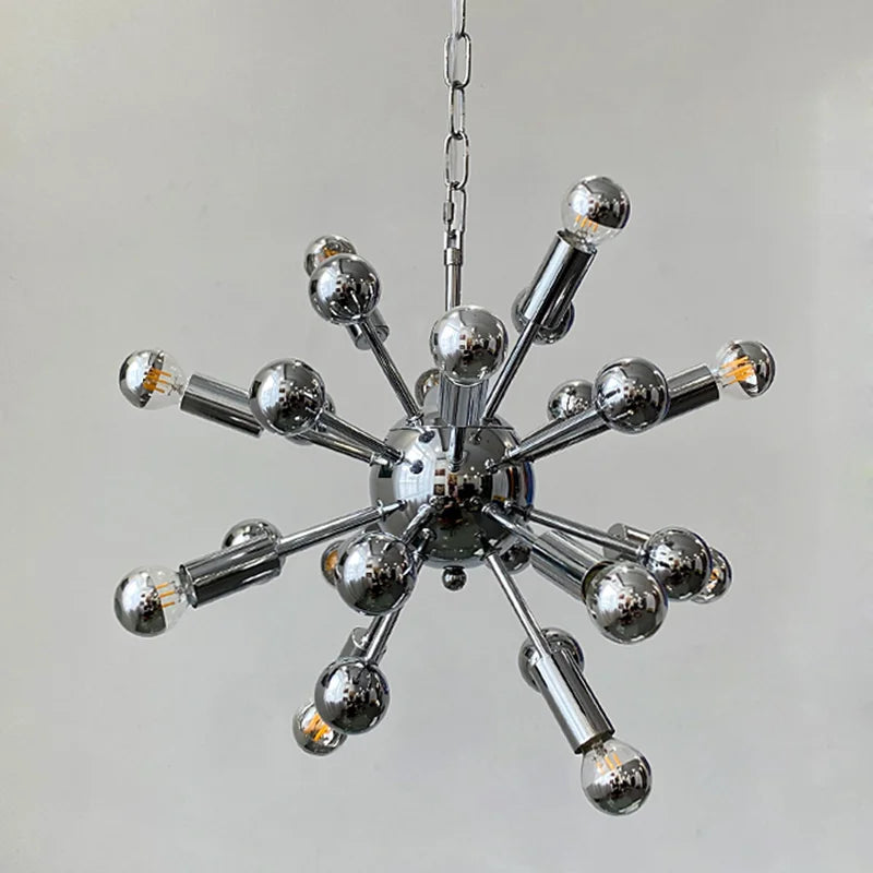 Medieval vintage atomic pendant chandelier