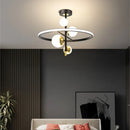 Modern LED ring ceiling light for indoor decor