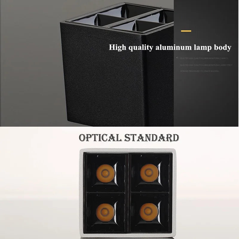 Modern creative LED ceiling light for indoor use - vue 6 sur 10