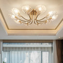 Modern copper chandeliers for elegant indoor lighting
