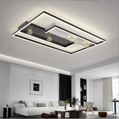Creative European style LED ceiling light with Alexa for interior decor - vue 2 sur 9