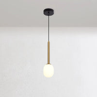 modern egg-shaped bedside lamp for creative interior