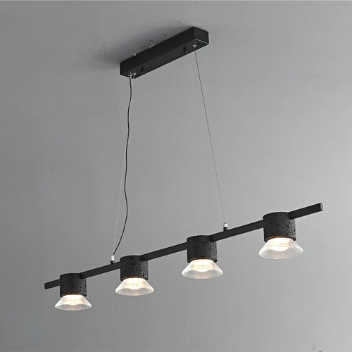 Modern minimalist personalised acrylic stone pendant light