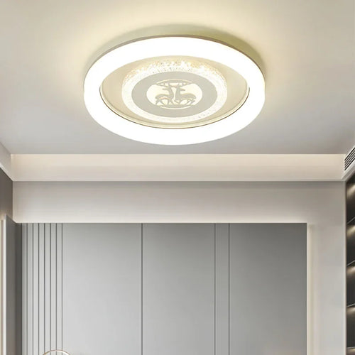 Modern LED ceiling light for elegant and bright interior decor - vue 5 sur 14