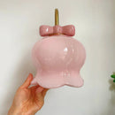 Simple led wall light with bow for creative wall decoration