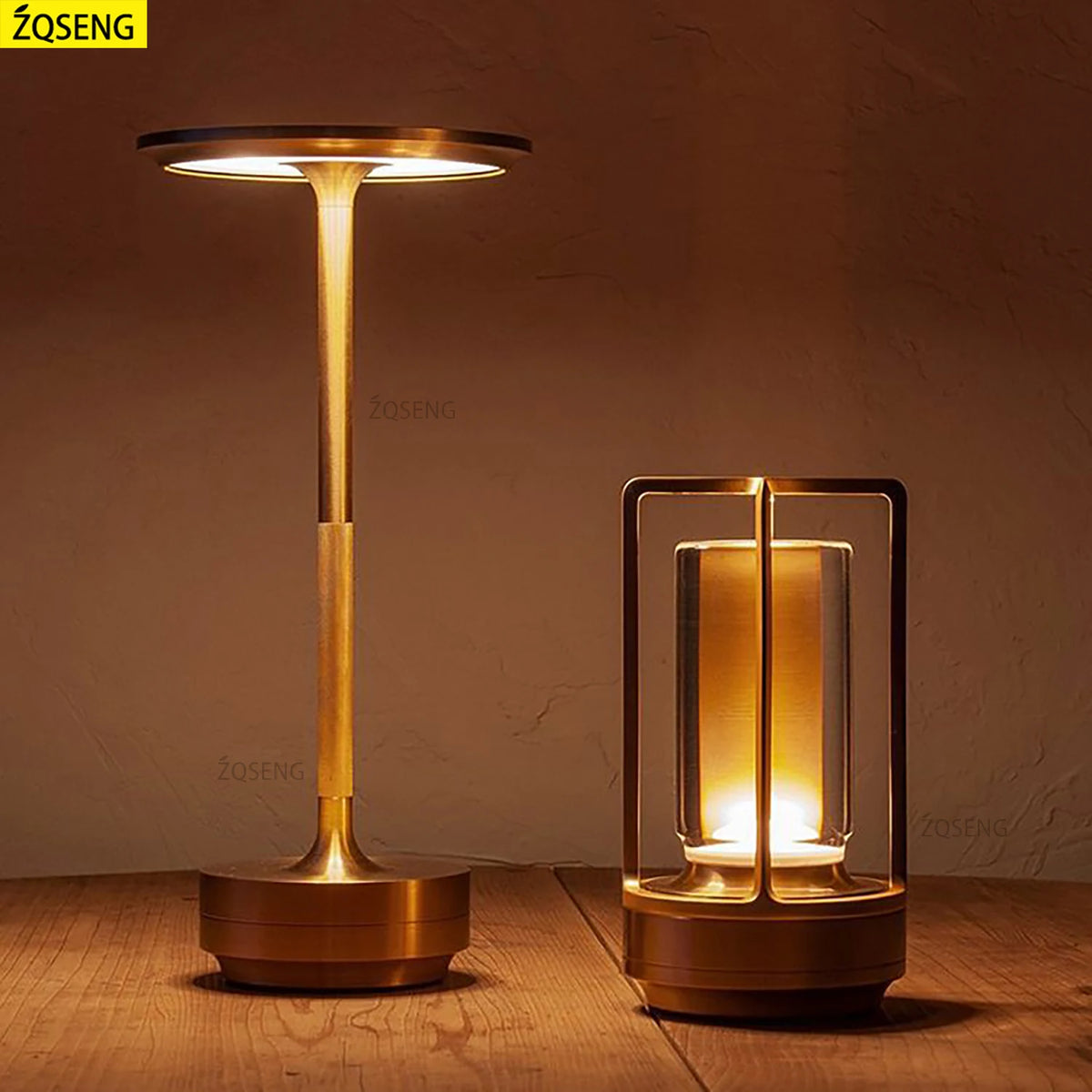 Rechargeable wireless touch desk lamp for all occasions