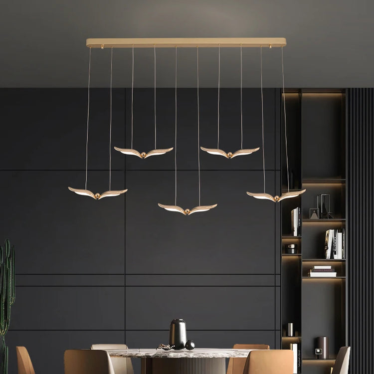 modern hanging chandelier for creative and minimalist atmosphere