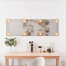 wall mirror with LED lighting for interior decoration