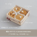creative biscuit scented candle handmade gift for girl
