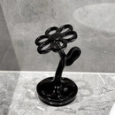 stylish storage holder for brushes and makeup
