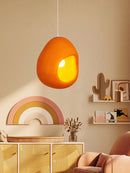 Nordic wabi sabi style LED pendant light for café