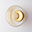Modern glass LED wall light for Nordic interior decoration