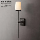 Modern glass LED wall light for interior lighting
