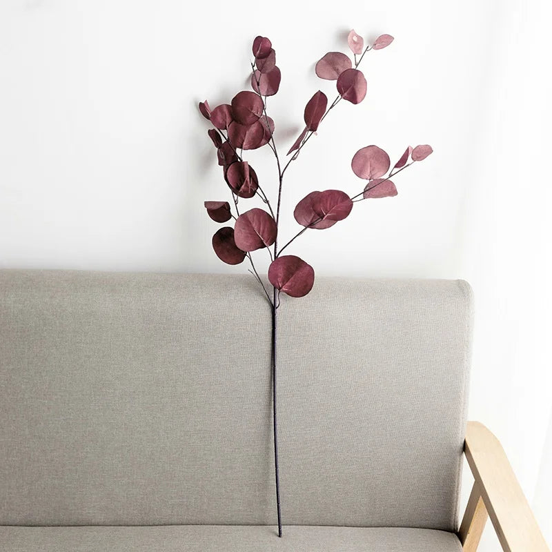 Artificial eucalyptus plant for autumn decor and DIY arrangements - vue 14 sur 16
