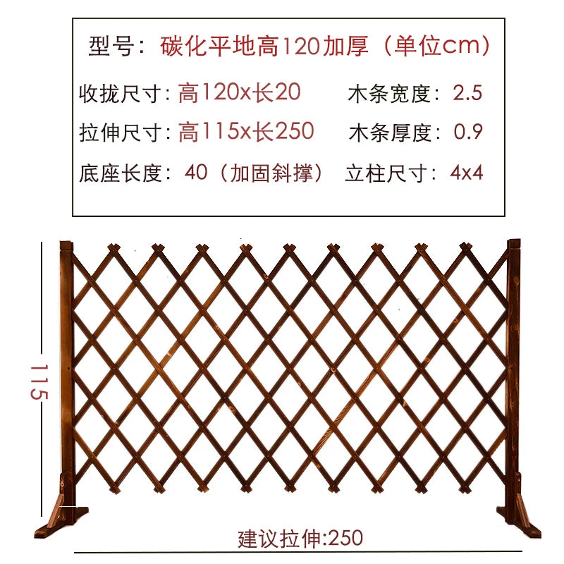 solid wood fence for garden and pets - vue 11 sur 22