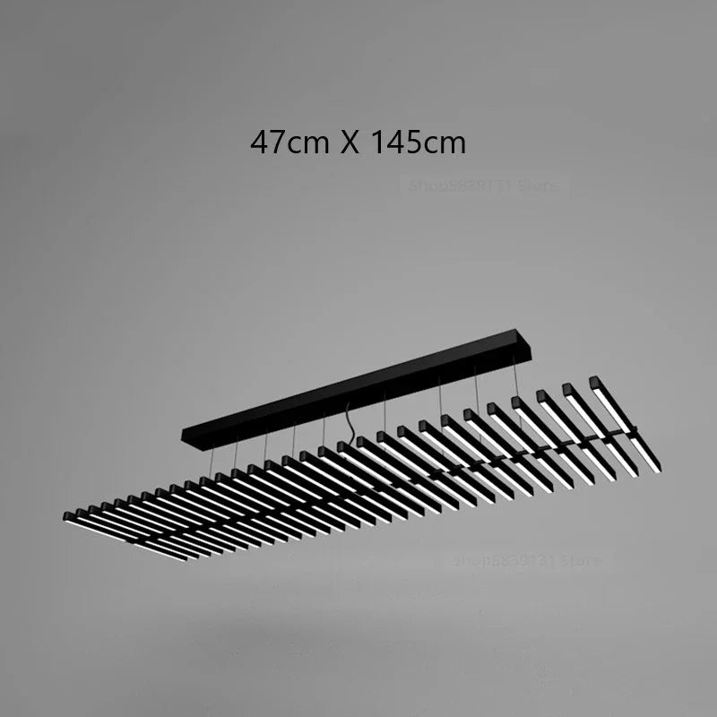 Modern Nordic style LED pendant ceiling light indoor decorative lighting - vue 12 sur 14
