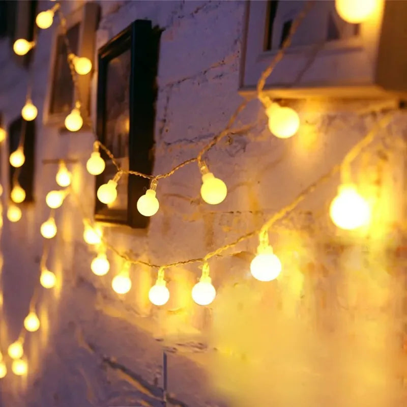 LED fairy light garland for parties and versatile decorations