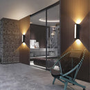 Modern waterproof LED wall light for indoor and outdoor use
