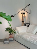 Minimalist industrial style wall light for modern decor