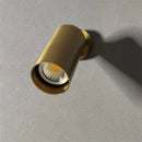 Modern minimalist 360° rotatable LED ceiling light with replaceable bulb