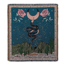 Pastoral style scenic throw for sofa and living room