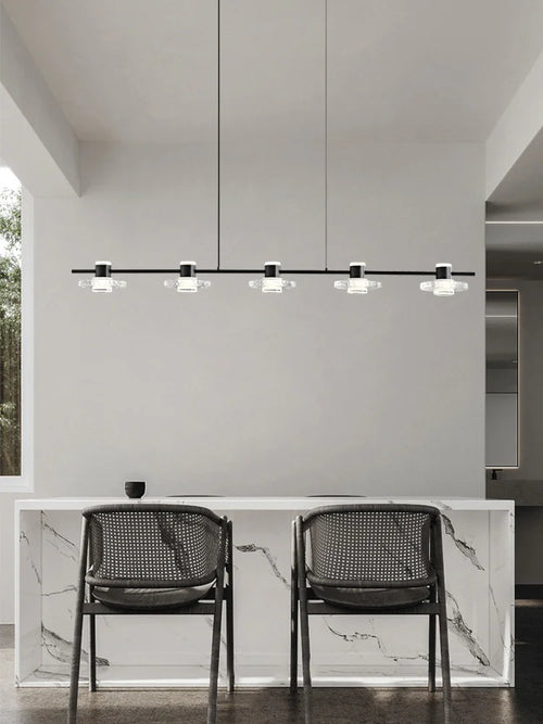 Minimalist brass pendant light for elegant lighting - vue 4 sur 9