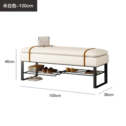 luxury shoe bench for a stylish interior