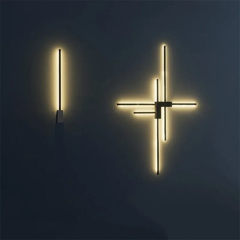 Modern creative wall light for stylish interior decor - vue 6 sur 22