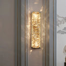 Modern crystal wall light with LED for indoor use