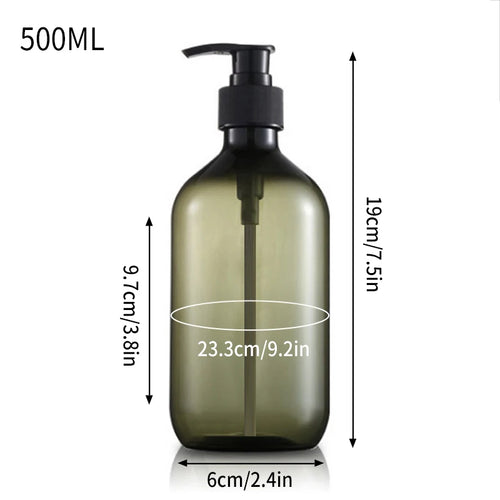 refillable pump bottle for shampoo and shower gel - vue 15 sur 33