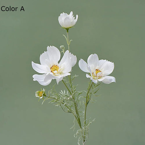 Silk artificial flower branch for wedding decoration - vue 13 sur 12