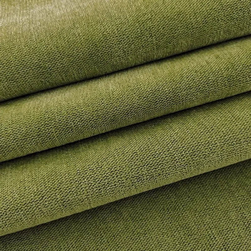 Thick soft chenille fabric for upholstery and sewing