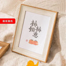 Decorative acrylic photo frame for living room and bedroom