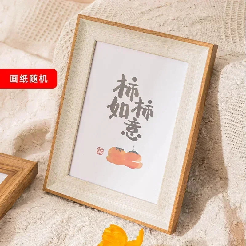 Decorative acrylic photo frame for living room and bedroom - vue 7 sur 12
