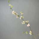 Artificial flower table decoration with snow willow
