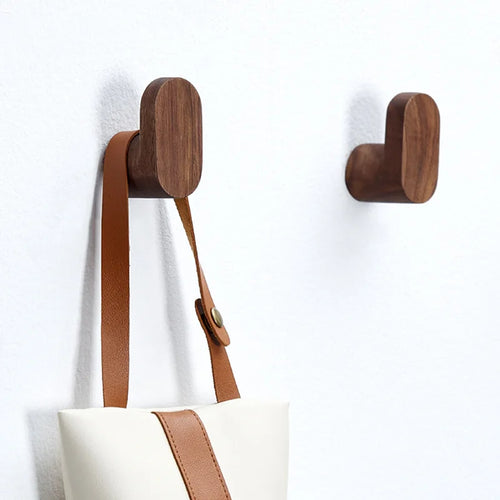 decorative wooden hook for multi-purpose storage - vue 2 sur 8