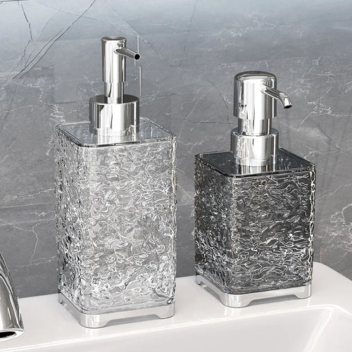 refillable acrylic soap dispenser for daily use
