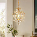 Retro American crystal chandelier for elegant interior decoration