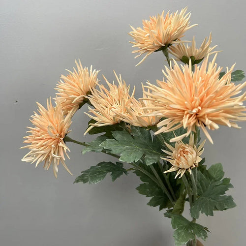 Artificial chrysanthemum plant realistic touch commercial decoration - vue 4 sur 12