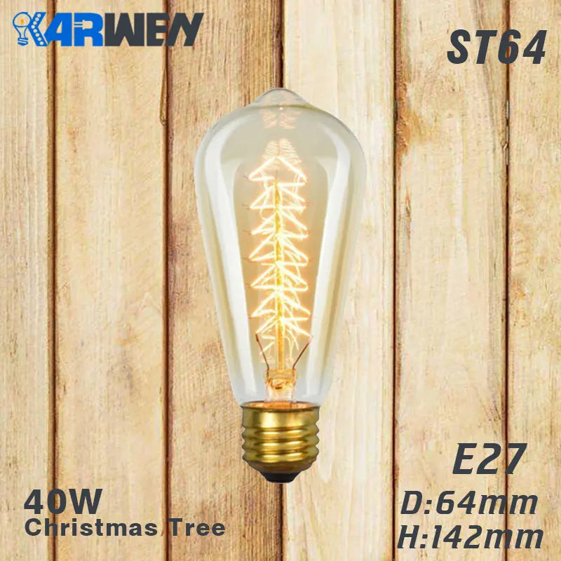 Vintage edison filament bulb set of six - vue 13 sur 18