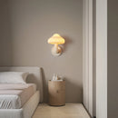 Cream mushroom wall light nordic designer indoor outdoor