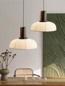 Wabi sabi fabric ceiling light for a Japanese-inspired atmosphere