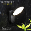 Modern waterproof outdoor LED wall light