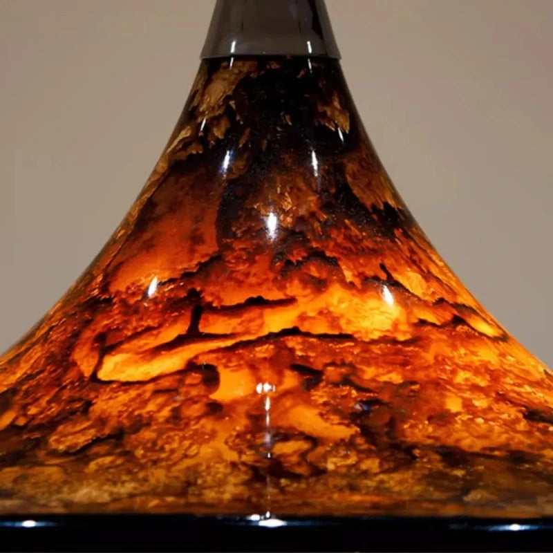 Medieval style lava chandelier for modern interior decor - vue 4 sur 8
