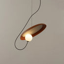 3d design LED pendant light with movable sphere and adjustable cord