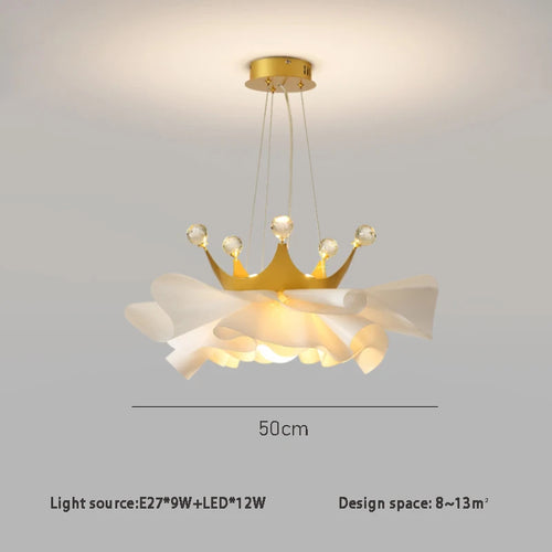 Modern crystal chandelier for a romantic and cosy decor - vue 9 sur 8