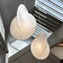 Nordic silk LED wabi sabi pendant light for home decoration